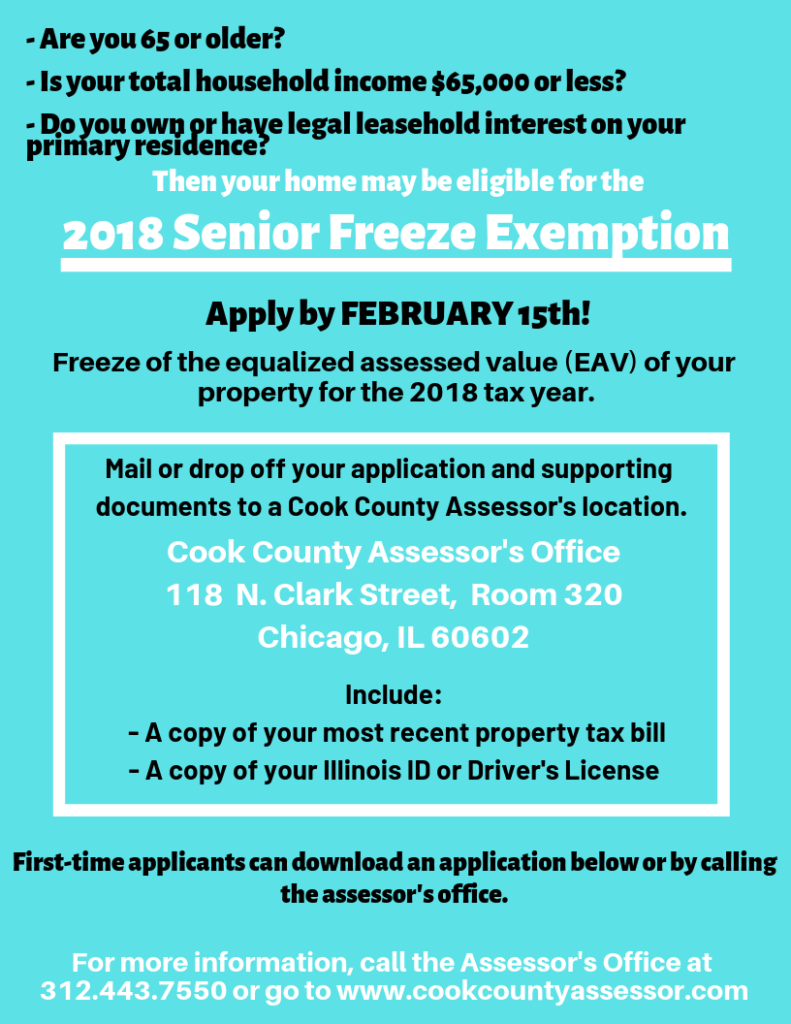 Deadline Extended for Property Tax Exemptions! Alderman