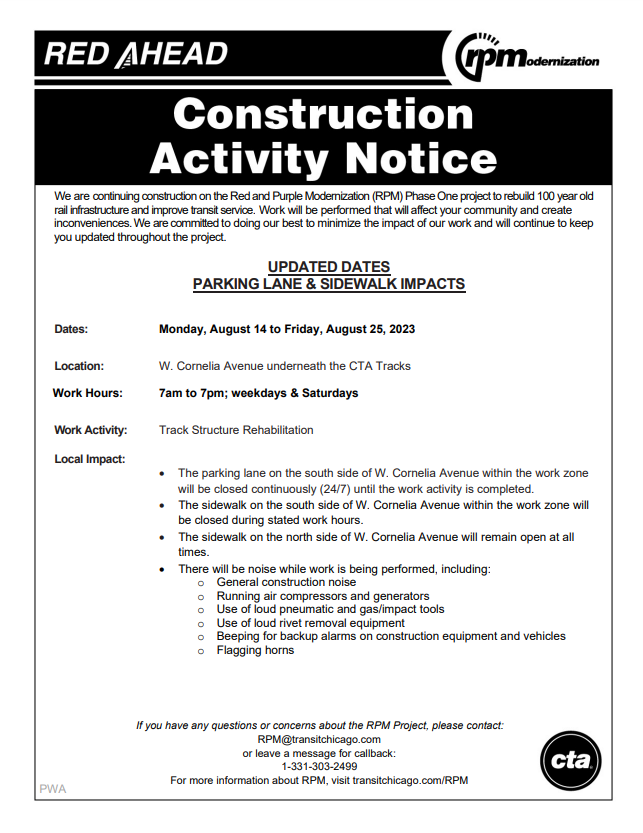 Wrigley Field Expansion Plan  Alderman Bennett Lawson – 44th Ward Chicago